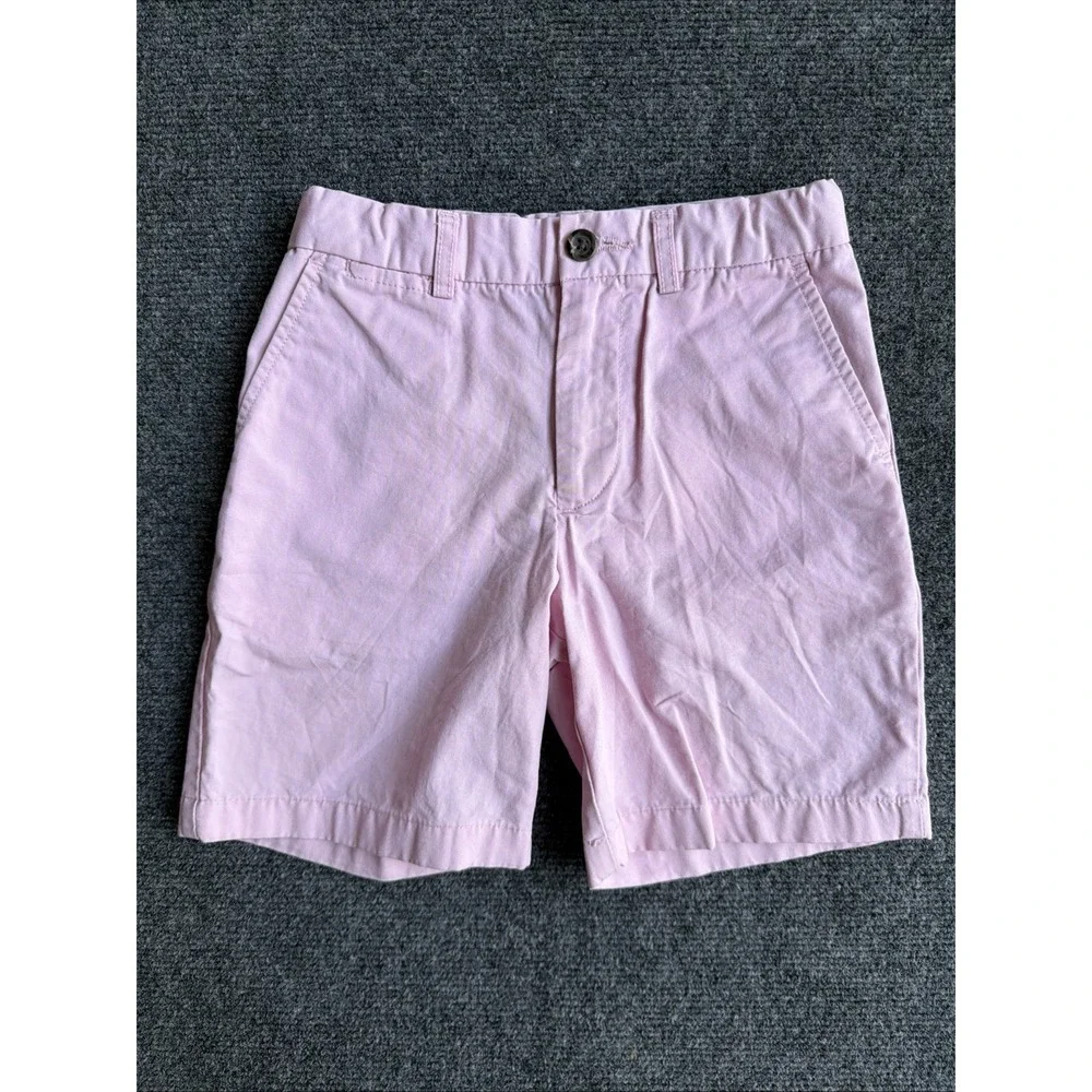 Polo Ralph Lauren Kid's Chino Shorts Pink Size 7  Perfect Condition 100% Cotton